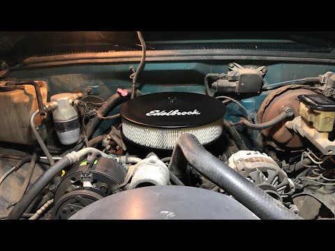 Installing 14 inch Edelbrock Air Cleaner on Chevy TBI 88-95