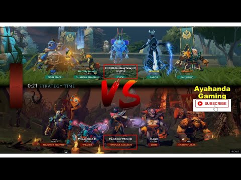 EG.Abed Templar Assassin VS  EHOME.NothingToSay Puck