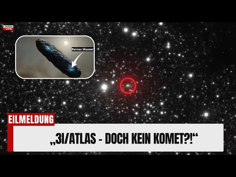 Hinweise deuten: 3I/ATLAS kein Komet? Neue Daten werfen beunruhigende Fragen auf!