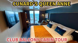 Cunard's Queen Anne- Club Balcony Cabin Tour