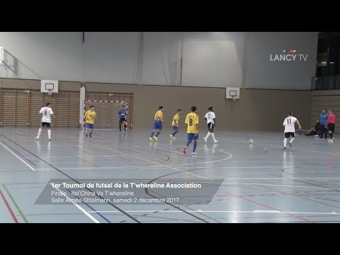 LANCY TV - 1er Tournoi de futsal de la T'whereline Association