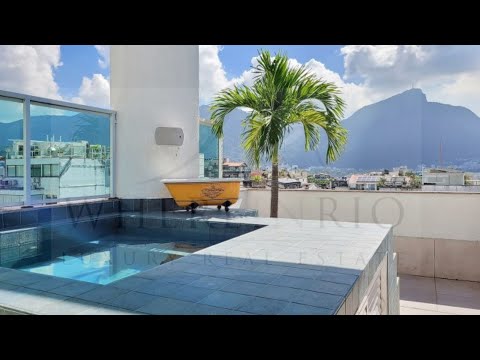W01.123 - Cobertura duplex com vista para o Cristo Rendetor em Ipanema