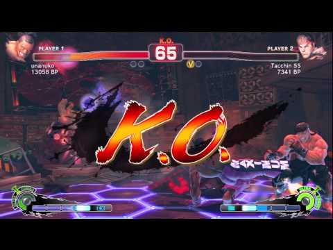 SSF4: unanuko (Dee Jay) VS Tacchin SS (Ryu)