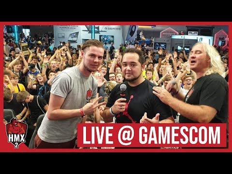 Die Aufzeichnung der Show zur Höllenmaschine X2 (HMX2) auf der Gamescom 2019 + Michi im Interview!