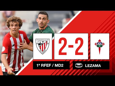 Imagen de portada del video ⚽ Resumen I 2. J – 1ª RFEF I Bilbao Athletic 2-2 Racing Club de Ferrol 2-2 I Laburpena