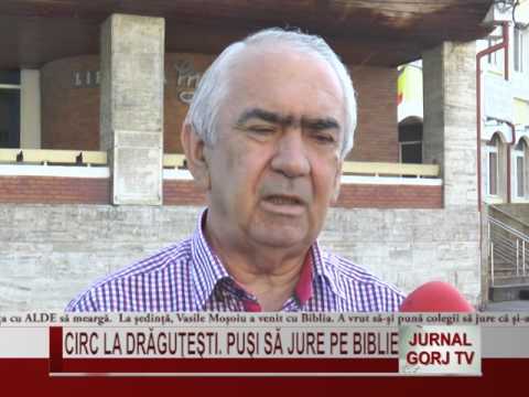 CIRC LA DRAGUTESTI  PUSI SAJURE PE BIBLIE