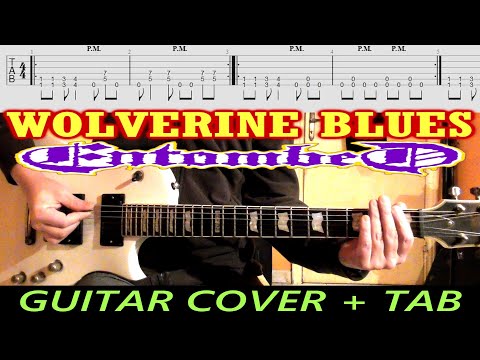 Wolverine Blues GUITAR TAB Cover Entombed | Lesson Tutorial - DEATH METAL EASY - Drop A# Tuning