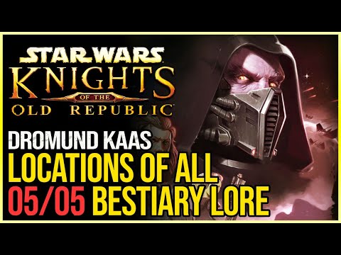 All Dromund Kaas Bestiary Lore Objects The Old Republic - Beastmaster of Dromund Kaas
