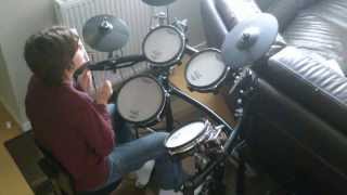 Stratovarius - Falling Star - Drum Cover - theotop2001