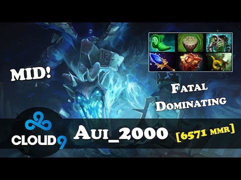 Aui_2000 - Visage [6571 MMR] | Fatal Dominating | Middle | Dota 2 | Patch  7.06е