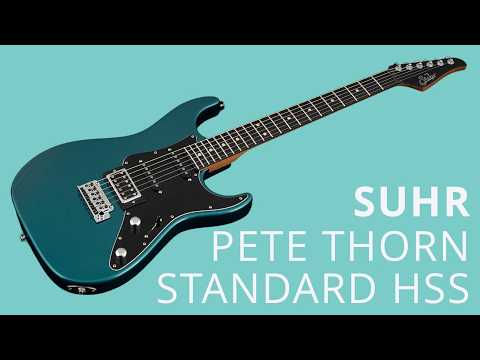 Suhr Pete Thorn Signature Standard HSS - Ocean Turquoise Metallic image 18