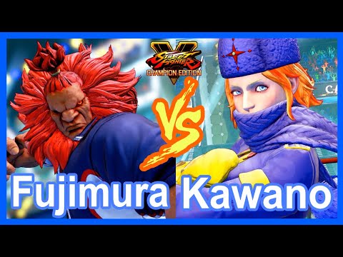 SFV Fujimura (Akuma, Gouki) VS Kawano (Kolin)