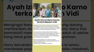 Ayah Vidi Iba saat Melihat Pelayat Kepanasan di Makam Putranya, Izin ke Rano Karno Tanam Pohon