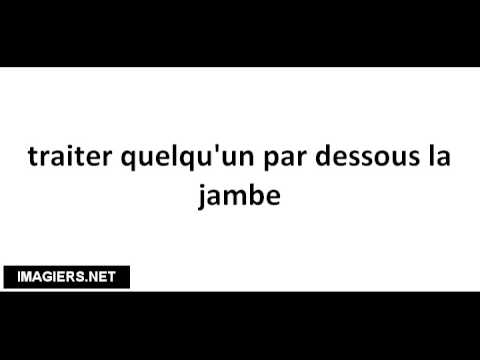 comment traiter quelqu'un