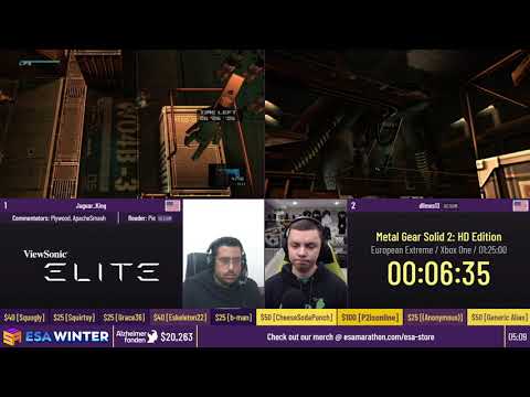 Metal Gear Solid 2: HD Edition [European Extreme] by Jaguar_King and dlimes13 - #ESAWinter21