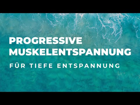 Progressive muscle relaxation (PMR) according to Jacobson while lying down - instructions for par...