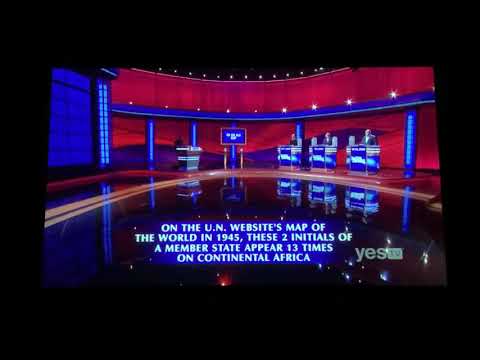 Final Jeopardy, “On the old map” - Sameer Gandhi Day 3 (9/28/20)