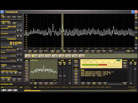 Sol 98 (Cozmel, Mexico) 810kHz 11/26/13 *11:00~UTC - Opening Announcement