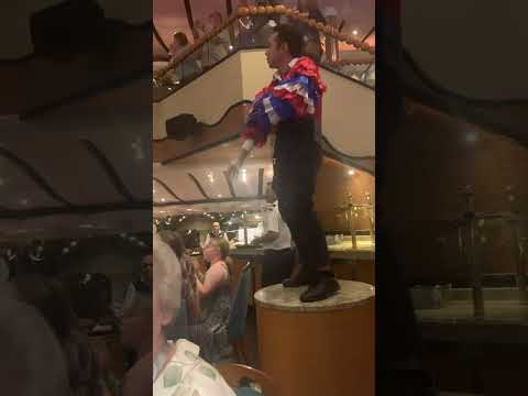 Thumbnail for Carnival Splendor Dinner ❤️🥂🍾🍹 with my mum - Sydney to Great Barrier Reef Cruise