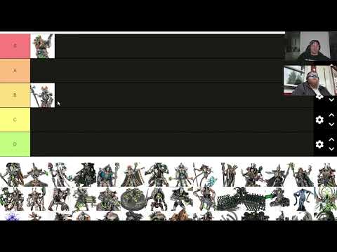 Necrons Tactical Tier list!!! FOR 10th Index Hammer! NEW!