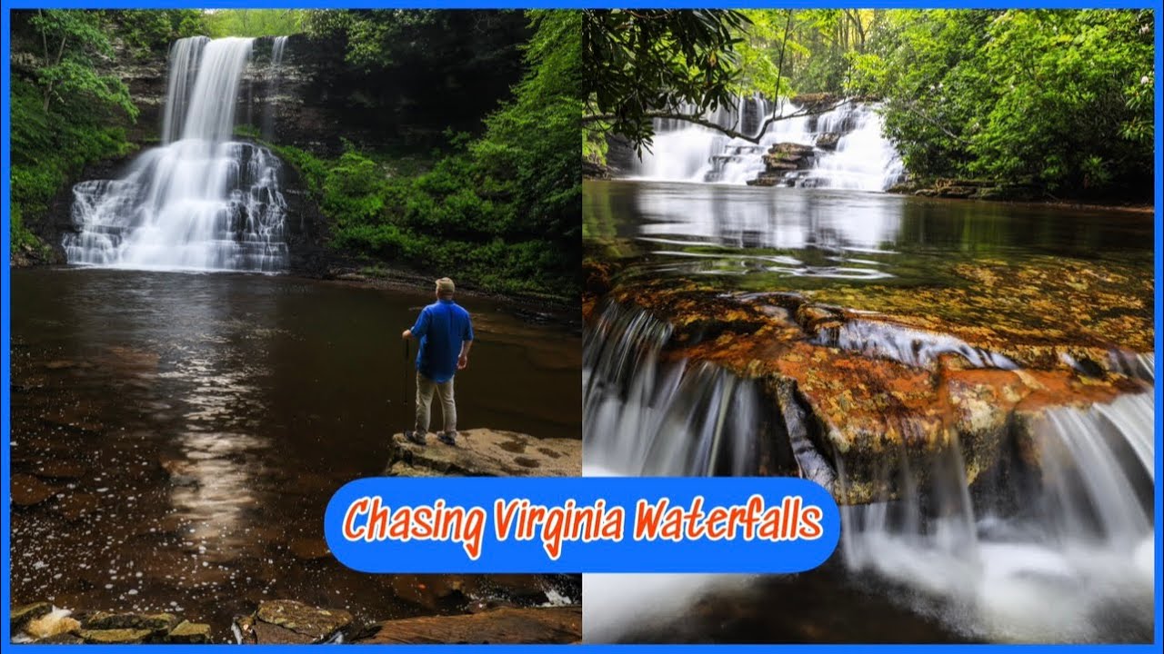 Chasing Virginia Waterfalls - Cascade Falls - Upper Falls - Jefferson National Forest - Little Stony