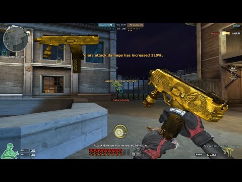 Crossfire NA/UK 2.0 : Steyr TMP Gold - Hero Mode X - Zombie V4