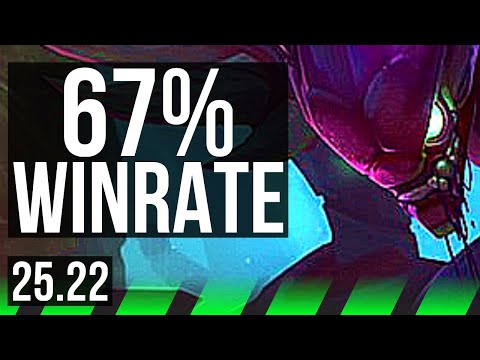 KHA'ZIX vs VIEGO (JGL) | 67% winrate, Legendary | EUW Master | 25.22