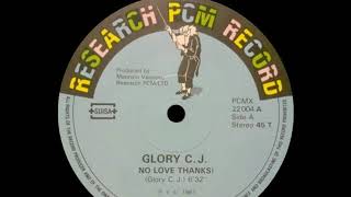 Glory C.J. - No Love, Thanks! [ITALO-DISCO] [1987]