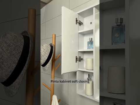 Gambar Fosa Sunny Set Kabinet Kamar Mandi PVC - Putih
