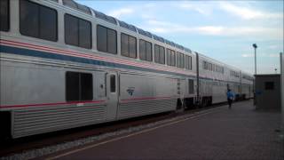 preview picture of video 'Amtrak City of New Orleans in Greenwood MS'
