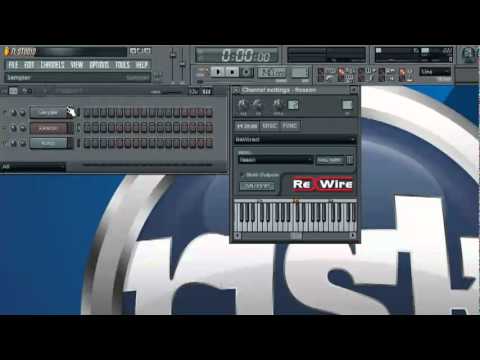 FL Studio Reason ReWire Video Tutorial PL (polski)