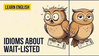 English Idioms About Waiting: Wait-Listed for a Flight | Real English Podcast Conversation