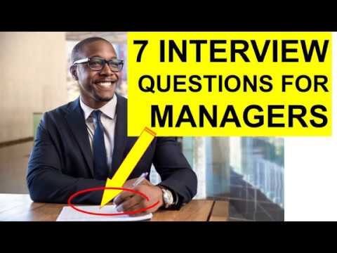 MANAGERの面接の質問と回答7つ!(PASS) (7 MANAGER Interview Questions and Answers! (PASS))