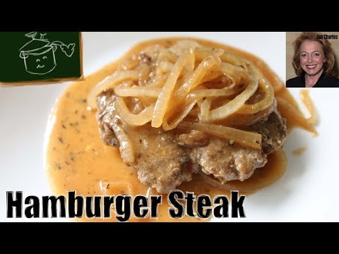 How to Make Hamburger Steak with Onions and Gravy - Delicious and Satisfying
