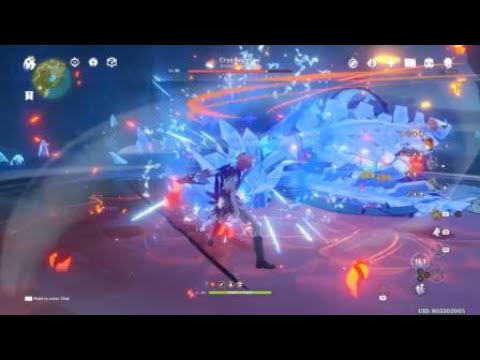 Childe 100k damage achieved!!!