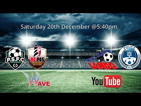 TTPFL MATCH DAY 9 -PRISONS v AC POS &  CLUB SANDO v POLICE