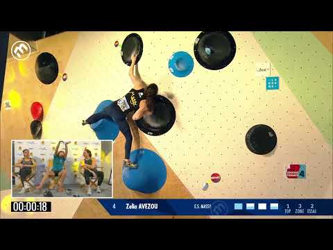 Championnat de France d'escalade de bloc 2023