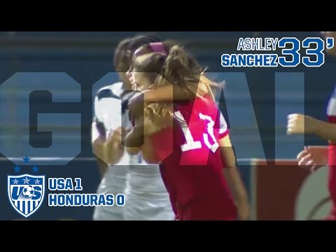 U-20 WNT vs. Honduras: Ashley Sanchez Goal - Dec. 11, 2015