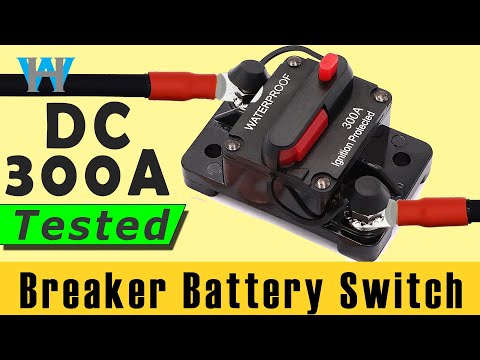 Review of BULVACK 300 Amp Circuit Breaker with Manual Reset  | WattHour