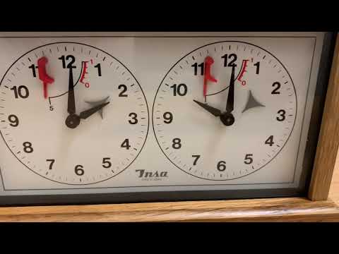 Insa mechanical chess clock Serbia vintage brand new | Любимое старьё