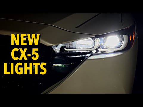 Updated Exterior Lights | 2022 Mazda CX-5 Standard LED Lights