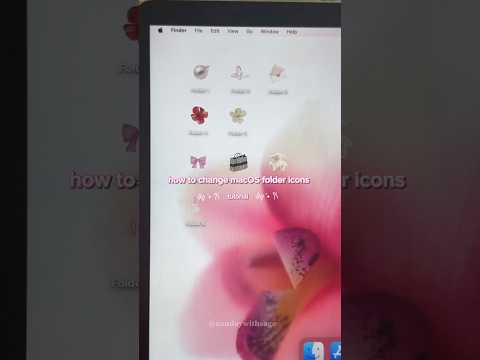 ✿ How to change mac folder icons (tutorial) 𓂃˖ ࣪⊹
