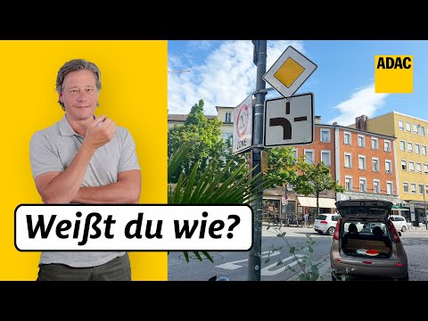 Abknickende Vorfahrt: Das machen die meisten falsch! | ADAC | Recht? Logisch!