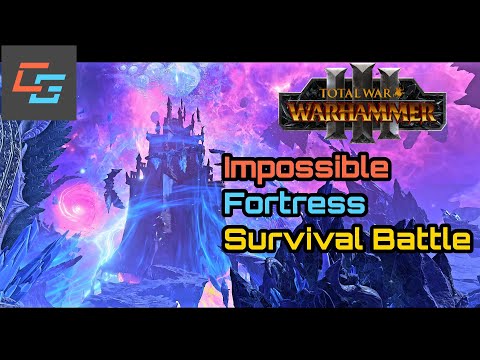 The Impossible Fortress Kislev Campaign - Total War Warhammer 3 Survival Battle, Realm of Tzeentch