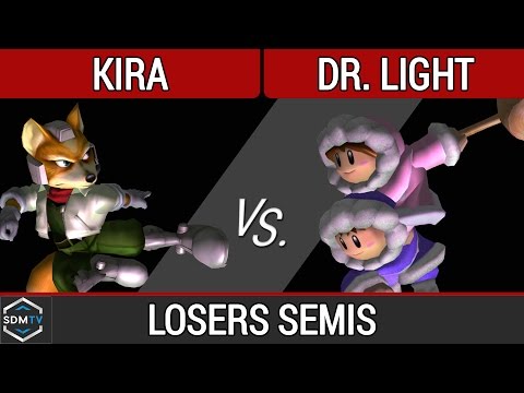 SDSU Biweekly 56 - SSBM-T | Kira (Fox) vs. Dr. Light (ICs) - SSBM Losers Semis - Smash Melee