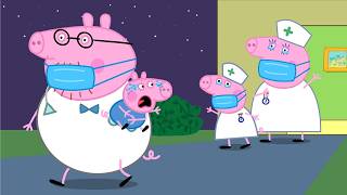 Download lagu Peppa Doctor! George Pig is not infected with the virus - Peppa Funny Animation mp3
