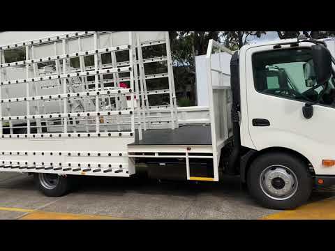 Hino Truck Sydney Australia - Hino 300 Series - 816 Auto Custom Glass Truck - Australia