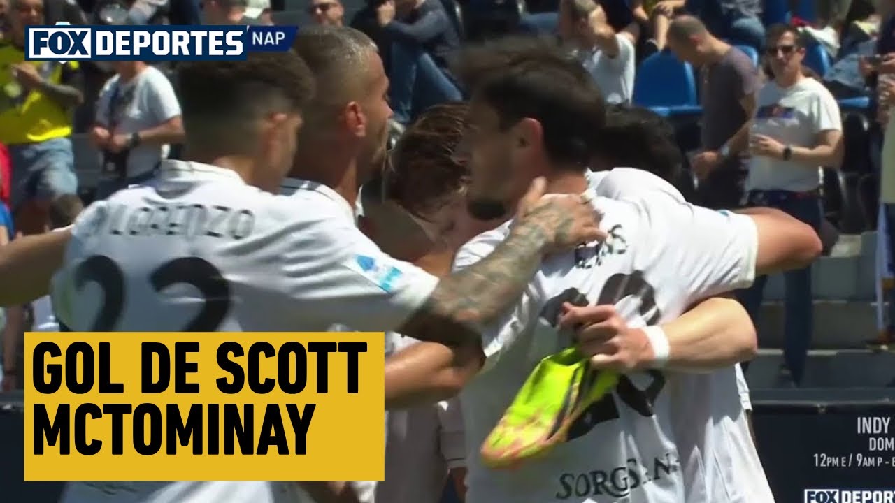 🤩⚽ GOL DE Scott McTominay | Pisa 0-1 SSC Napoli | Serie A 2026 | Jornada 37