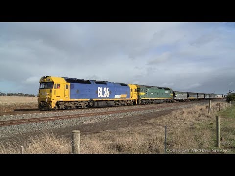 7736V Pacific National Grain Train  - PoathTV Australian Railways
