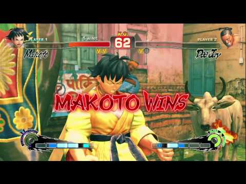 Mullah (Makoto) vs ? DeeJay - Super SF4 Preview London